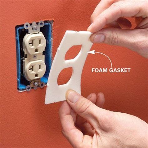 bulk gasket material for electrical boxes|electrical outlet gaskets home depot.